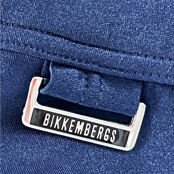 Dirk Bikkenbergs BIKKEMBERGS men’s swim trunks brief slip navy blue sz M… - Picture 2 of 8